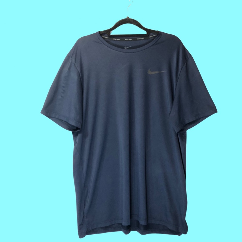 Nike Dri Fit Navy Blue T-Shirt Workout Wear Men’s Size M